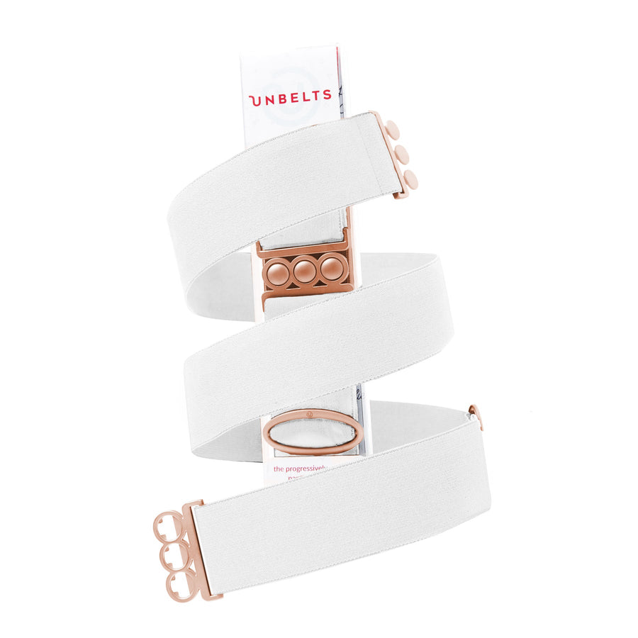 Unbelts Classic Unbelt True White (Rose Gold) Unbelts